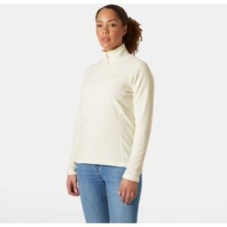 Helly Hansen Women's Daybreaker 1/2 Zip Light Fleece Beige XL - Snow Beige - Female