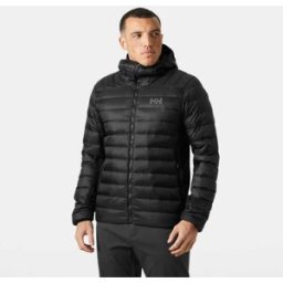 Helly Hansen Men's Verglas Down Hybrid Hood 2.0 Black M - Black - Male