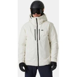 Helly Hansen Men’s Kvitfjell Infinity Down Ski Jacket Beige XL - Snow Beige - Male