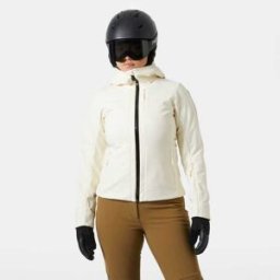 Helly Hansen Women's Avanti 3-in-1 Softshell Ski Jacket Beige XS - Snow Beige - Female