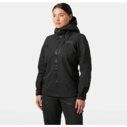 Helly Hansen Women's Odin 9 Worlds Infinity Shell Jacket Black XS - Black - Female