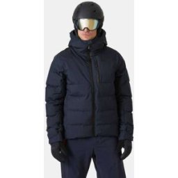 Helly Hansen Men's Kvitfjell Race Puffy Ski Jacket Navy L - Navy Blue - Male