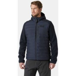 Helly Hansen Men's Arctic Ocean Hybrid Insulator Jacket Navy 2XL - Navy Blue - Male