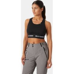 Helly Hansen Women's LIFA® Merino Midweight Base Layer Bra Black L - Black - Female