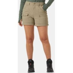 Helly Hansen Women's Maridalen Quick Dry Cargo Shorts Beige XL - Pebble Beige - Female