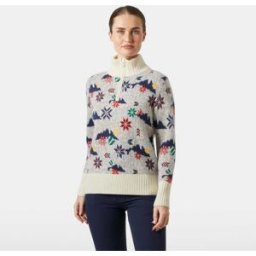 Helly Hansen Women’s Arctic Ocean Iceland Wool Knit Sweater White S - White - Female