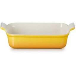 Le Creuset Stoneware Heritage 26cm Rectangular Deep Dish - Nectar