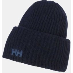 Helly Hansen Soft Rib Beanie Navy STD - Navy Blue - Unisex