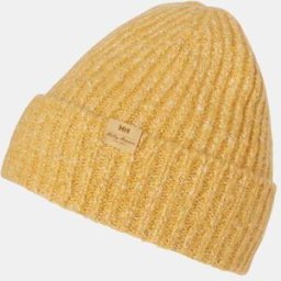Helly Hansen Unisex Cozy Beanie - Knitted Extra-Soft Beanie For Cold Days Beige STD - Sand Beige - Unisex