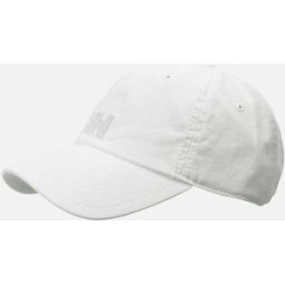 Helly Hansen Unisex Logo Cotton Cap White STD - White - Unisex