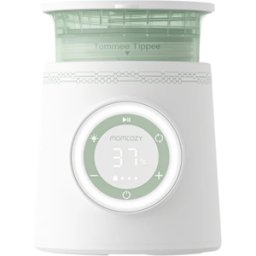 MomCozy Portable Baby Bottle Warmer 1 un. Green + White