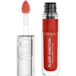 L'Oréal Paris Paradise Plump Ambition Hyaluron Lip Oil Shine Finish 5mL Wine o Clock 485