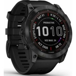 Garmin Fēnix 7X Sapphire Solar HRM – GPS Multisport Watch – Black