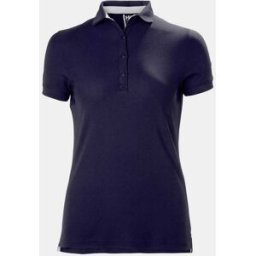 Helly Hansen Women's Crewline Quick-Dry Stretch Polo Shirt Navy XS - Navy Blue - Female