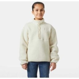 Helly Hansen Juniors' Frosty Pile Sweater White 11 - Cream White - Male