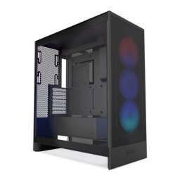 NZXT H7 Flow RGB Mid Tower Case Black (E-ATX/ATX/M-ATX/M-ITX)