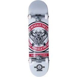 Heart Supply Bam Margera Reveal Complete Skateboard (White) - White;Red;Black - Size: 8