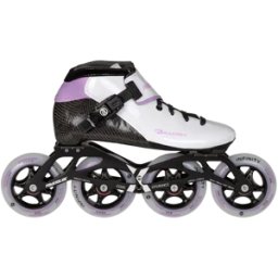 Powerslide Dragon Inline Speed Skates (White) - White;Purple - Size: 1 EU