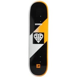 Heart Supply Jagger Eaton Pro Skateboard Deck (Symbolic Impact Light) - Black;Orange;White - Size: 8