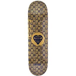 Heart Supply Jagger Eaton Pro Skateboard Deck (Trinity Gold) - Blue;Gold - Size: 8.25