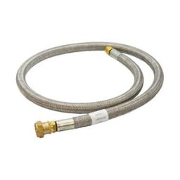 Hamilton Gas Products Ltd Caravan LPG Hose Assembly Galvanised 1.5m - 1/2 BSP MT x 22mm