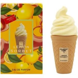 Arabiyat Sugar Lemon Sorbet EDP 100ml Unisex Perfume Fresh Citrus Vanilla Scent for Men & Women Long Lasting Eau de Parfum