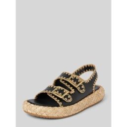 Steve Madden Braided Sandal ‘PORTOFINO’ – Black – Size 4