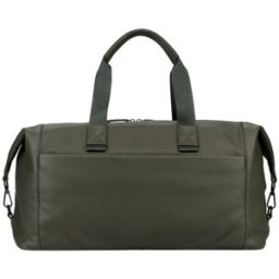 Jost Tromsoe Leather Travel Holdall - Dark Green
