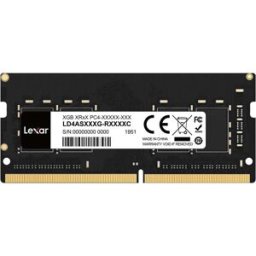 Lexar SODIMM 16GB DDR4 RAM, 3200 MHz, 260-Pin DDR4 SODIMM Laptop Ram, High-Performance SO-DIMM, PC Laptop Computer Memory (LD4AS016G-B3200ASST), New