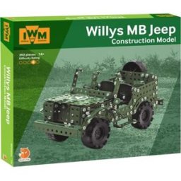 Smart Fox Willys MB Jeep Model – Military-Style Replica Vehicle Collectible