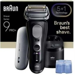 Braun Series 9 Pro+ 9670cc Wet & Dry Electric Shaver - Black, New