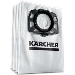 KARCHER ärcher 28630060 Bag in Fleece Filter for Vacuum Cleaners WD 4/5/6 – Set of 4 Pieces