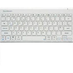 SANDSTROM SKBWHBT25 Wireless Keyboard - White