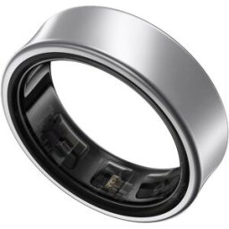 SAMSUNG Galaxy Ring – Titanium Silver – Size 6 AI Health Tracking Sleep, Heart Rate & Stress Monitor No Subscription UK Version