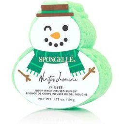 Spongelle Spongellé Winter Jasmine Body Wash Infused Buffer, 50g