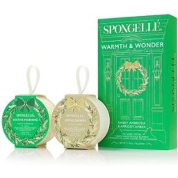 Spongelle Spongellé Festive Warmth & Wonder Body Infused Buffers Gift Set, Swee