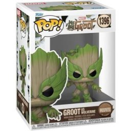 Funko Pop! Marvel: We Are Groot – Wolverine Collectable Vinyl Figure