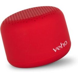 Veho M3 Portable Bluetooth Wireless Speaker – Red Compact Travel Speaker with Bluetooth 5.0, 3.5mm Aux Input, 6-Hour Battery Life VSS-503-M3-R