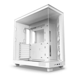 NZXT H6 Flow Mid Tower Case White (ATX/M-ATX/M-ITX)