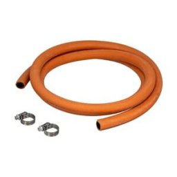 Hamilton Gas Products Ltd 10mm x 5m of High Pressure Gas Hose and Jubilee Clips