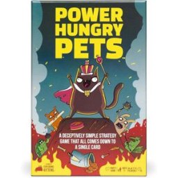 Exploding Kittens: Power Hungry Pets – Fast-Paced Strategic Card Game (2–6 Players, Ages 7+)
