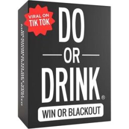 Do or Drink – Adult Drinking Card Game (350 Cards, 175 Challenges) Party & Game Night Fun