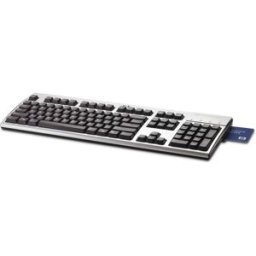 HP USB SmartCard Keyboard – UK Layout (QWERTY) – Wired Security Keyboard