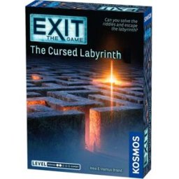 EXIT: The Cursed Labyrinth – Escape Room Board Game (Level 2, Ages 10+)