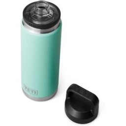 YETI Rambler Chug Bottle 26oz (769ml) – Vacuum Insulated Stainless Steel, Leakproof Cap (Seafoam)