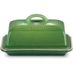 Le Creuset Stoneware Butter Dish - Bamboo Green