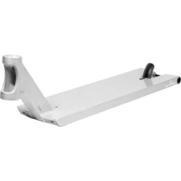 North Scooters North Willow G5 Stunt Scooter Deck (Raw) - Silver - Size: 22