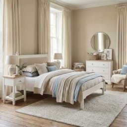 Harbour Lifestyle Amberley 4ft 6" Double Bed Frame in Warm White