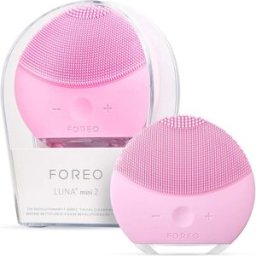 Care+ FOREO LUNA mini 2 Silicone Electric Facial Cleansing Brush – Pearl Pink, New