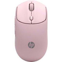 HP 400 Quiet Wireless Mouse – Pink (Dual Bluetooth + 2.4GHz USB, Silent Clicks, 6000 DPI)